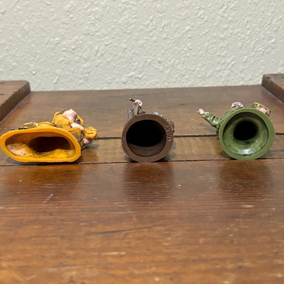 Vintage Antique Molded plastic made in Italy Nativity scene figures. Set of 3 - Picture 7 of 10